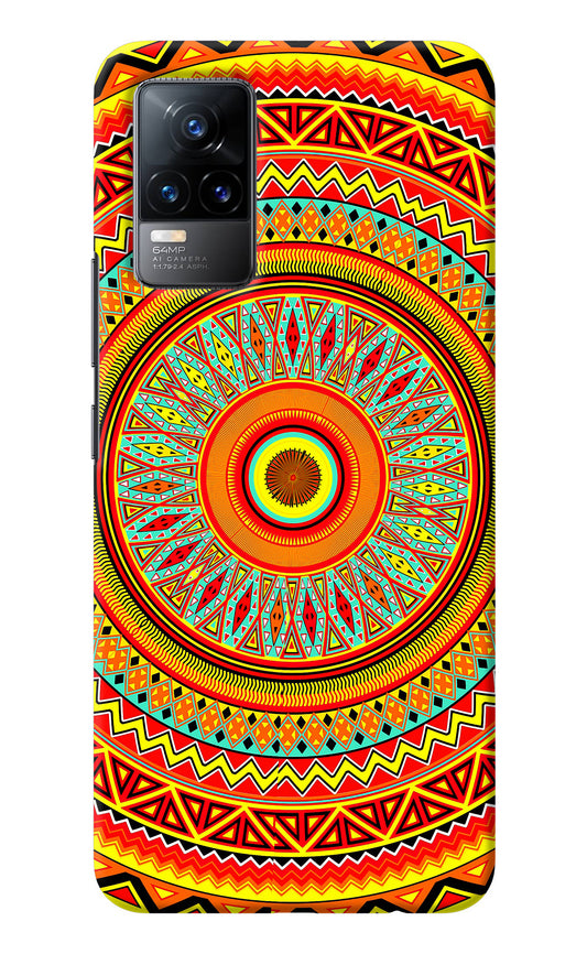 Mandala Pattern Vivo Y73/V21E 4G Back Cover
