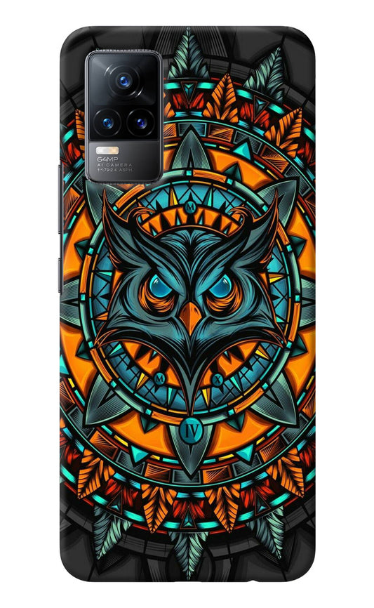 Angry Owl Art Vivo Y73/V21E 4G Back Cover