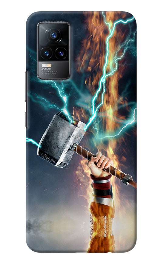 Thor Hammer Mjolnir Vivo Y73/V21E 4G Back Cover