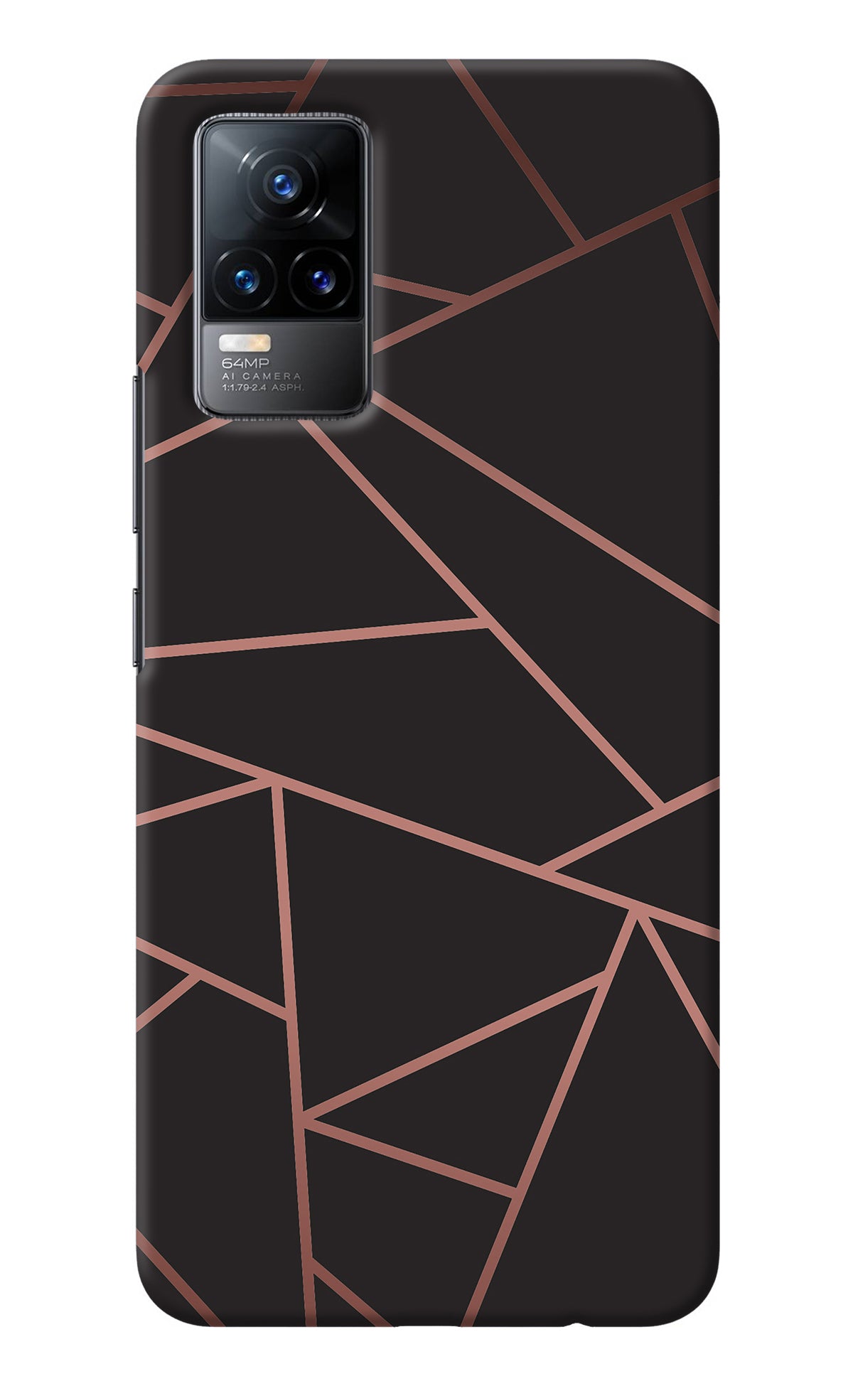 Geometric Pattern Vivo Y73/V21E 4G Back Cover