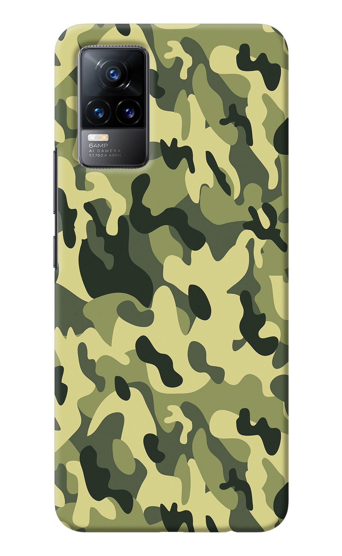 Camouflage Vivo Y73/V21E 4G Back Cover