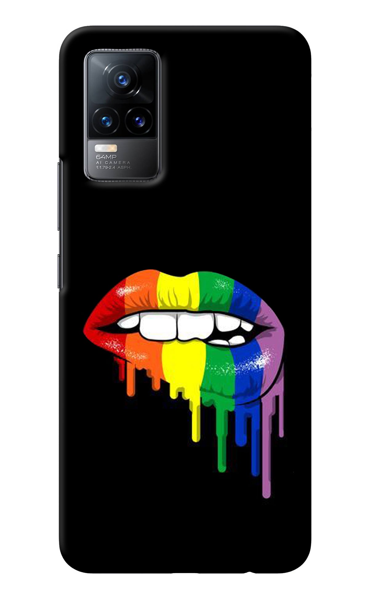 Lips Biting Vivo Y73/V21E 4G Back Cover