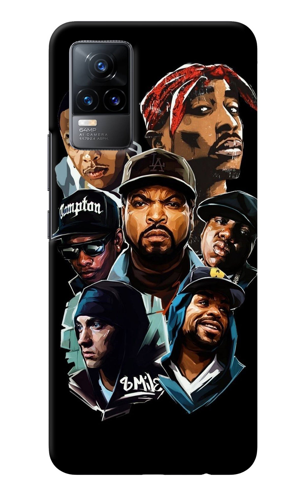 Rappers Vivo Y73/V21E 4G Back Cover