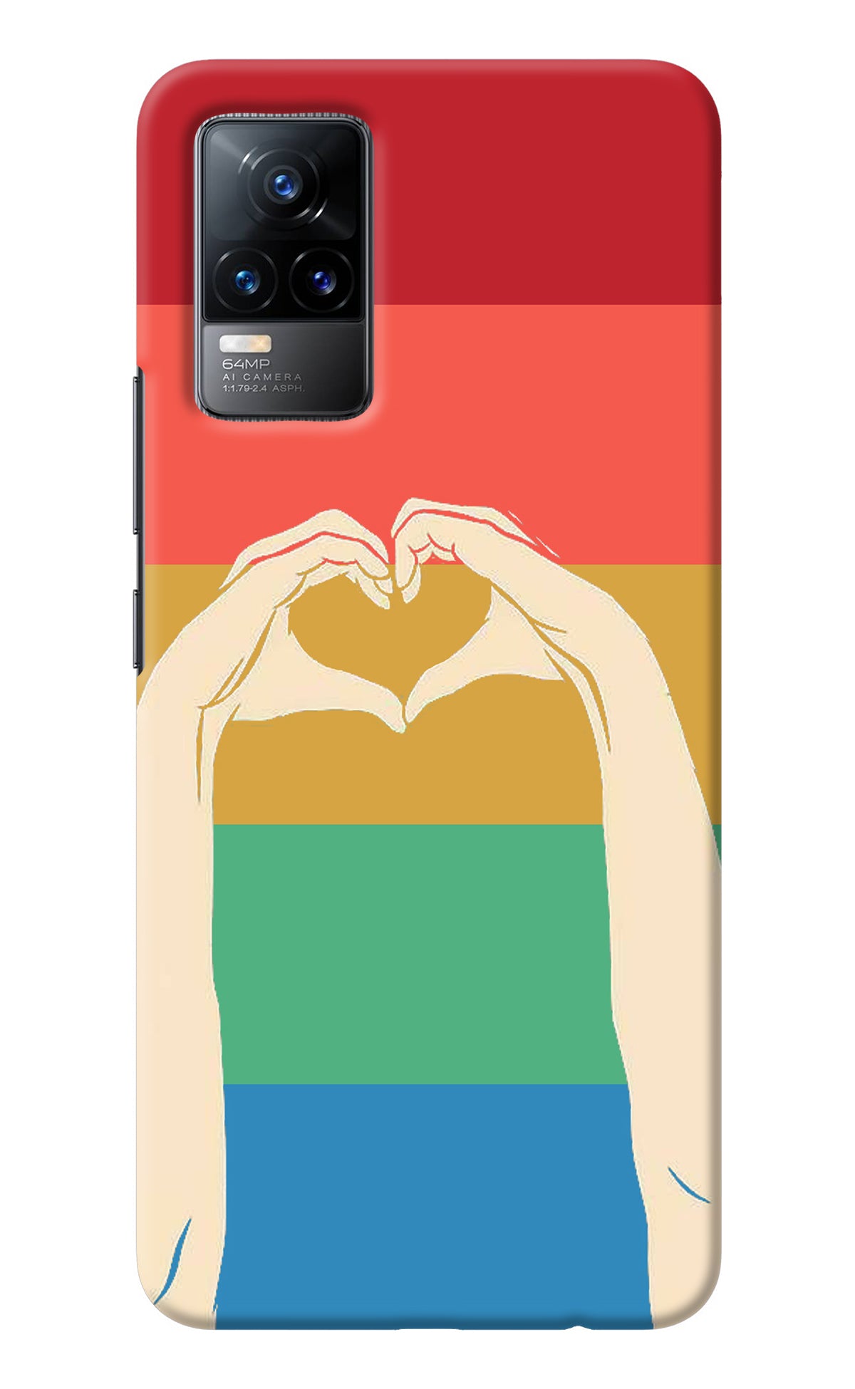 Vintage Love Vivo Y73/V21E 4G Back Cover