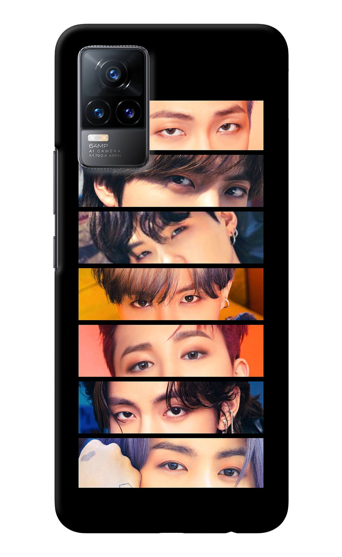 BTS Eyes Vivo Y73/V21E 4G Back Cover