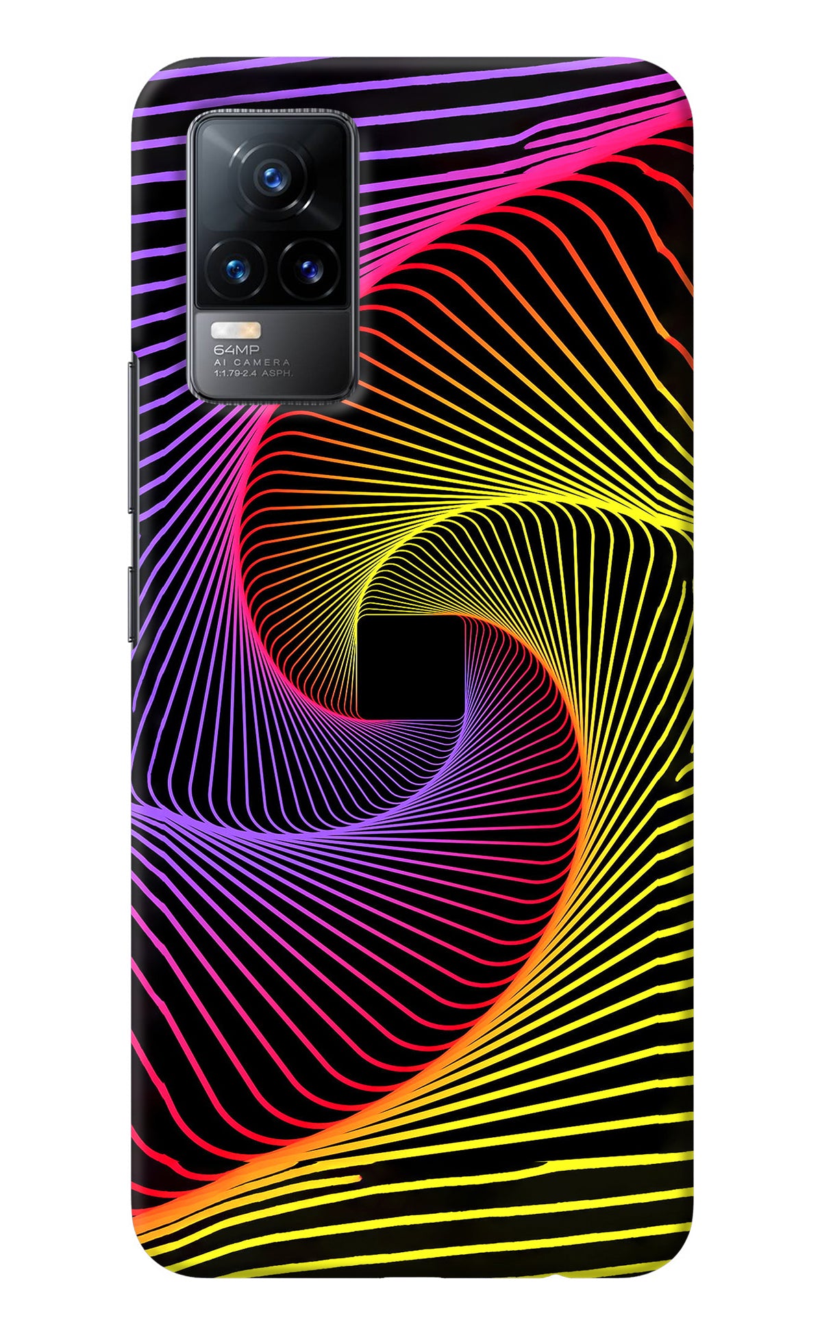 Colorful Strings Vivo Y73/V21E 4G Back Cover