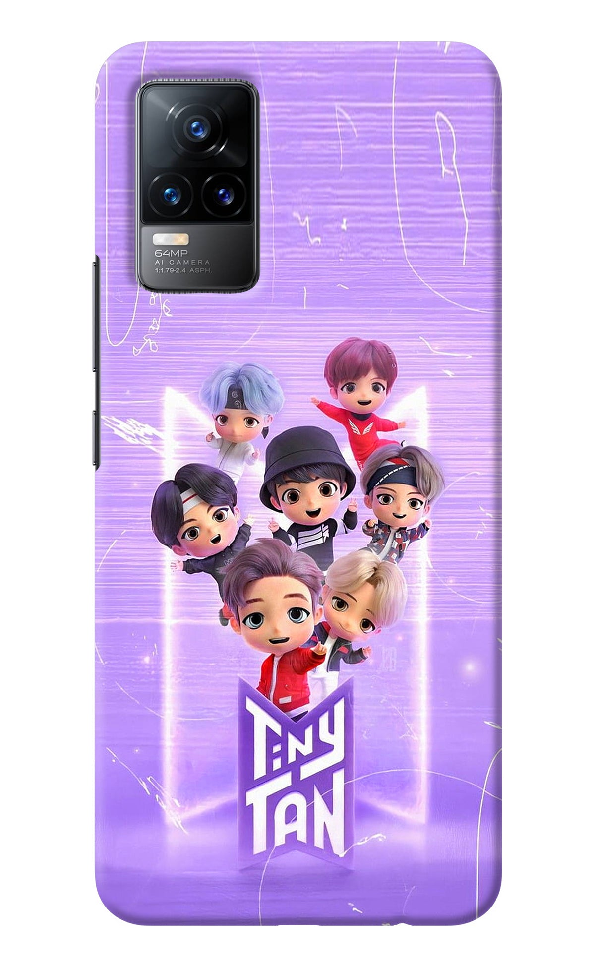 BTS Tiny Tan Vivo Y73/V21E 4G Back Cover