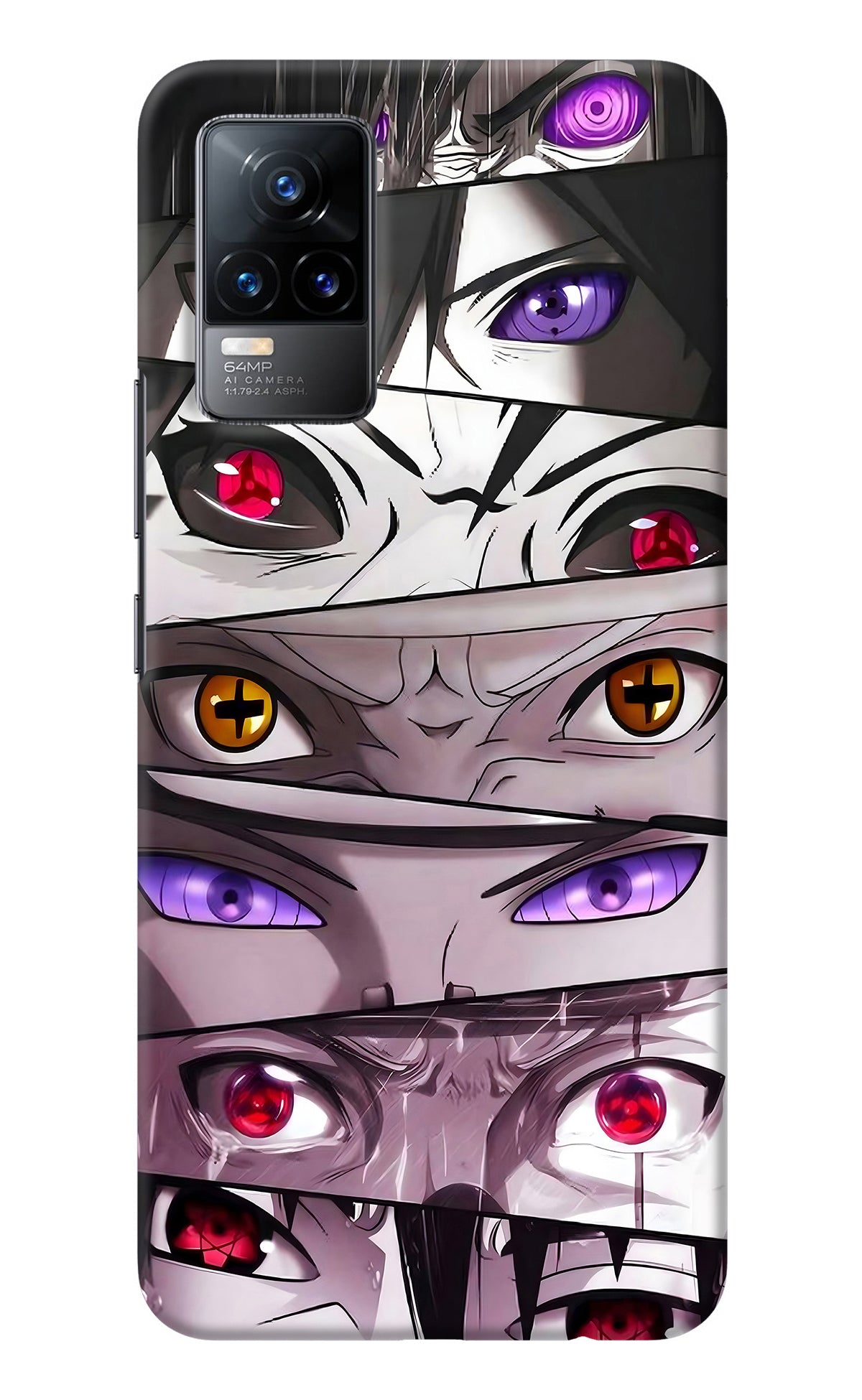 Naruto Anime Vivo Y73/V21E 4G Back Cover