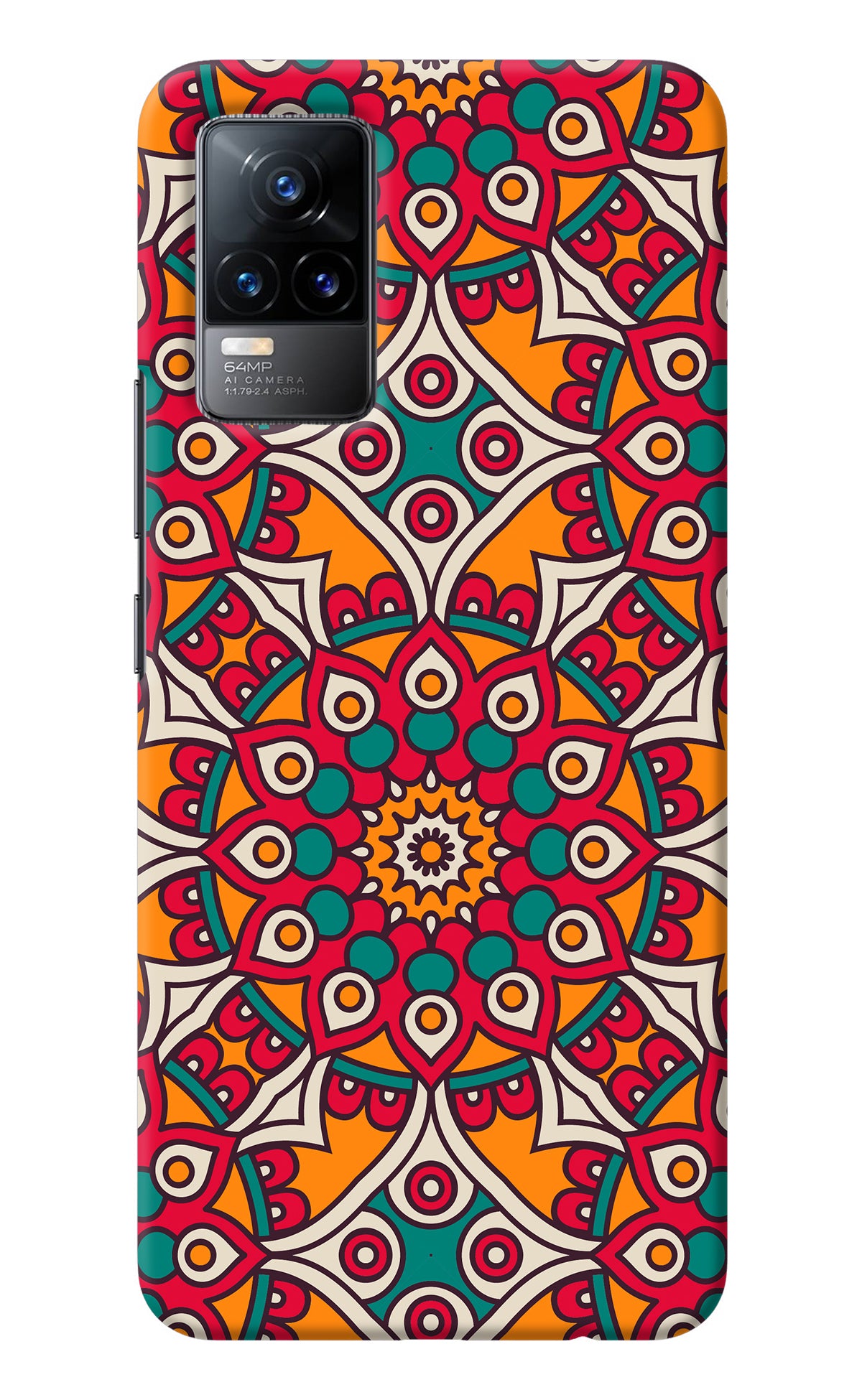 Mandala Art Vivo Y73/V21E 4G Back Cover