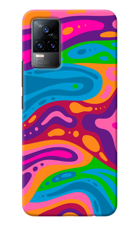 Trippy Pattern Vivo Y73/V21E 4G Back Cover