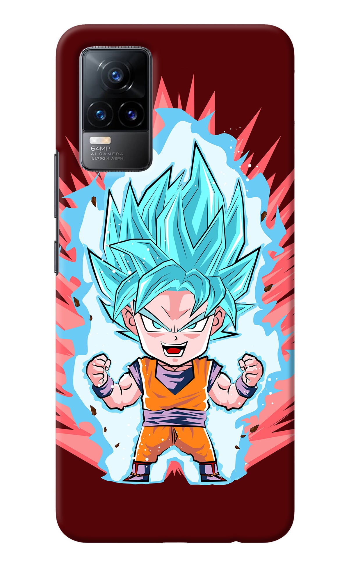 Goku Little Vivo Y73/V21E 4G Back Cover