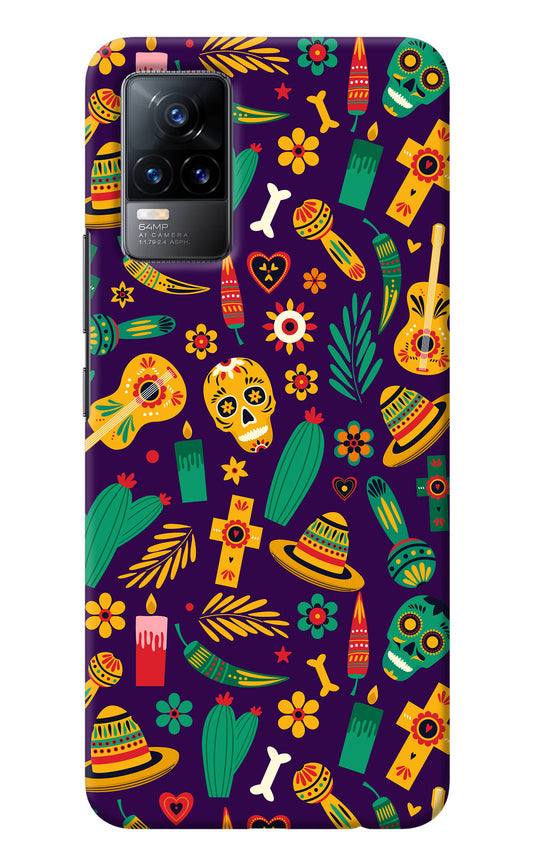 Mexican Artwork Vivo Y73/V21E 4G Back Cover