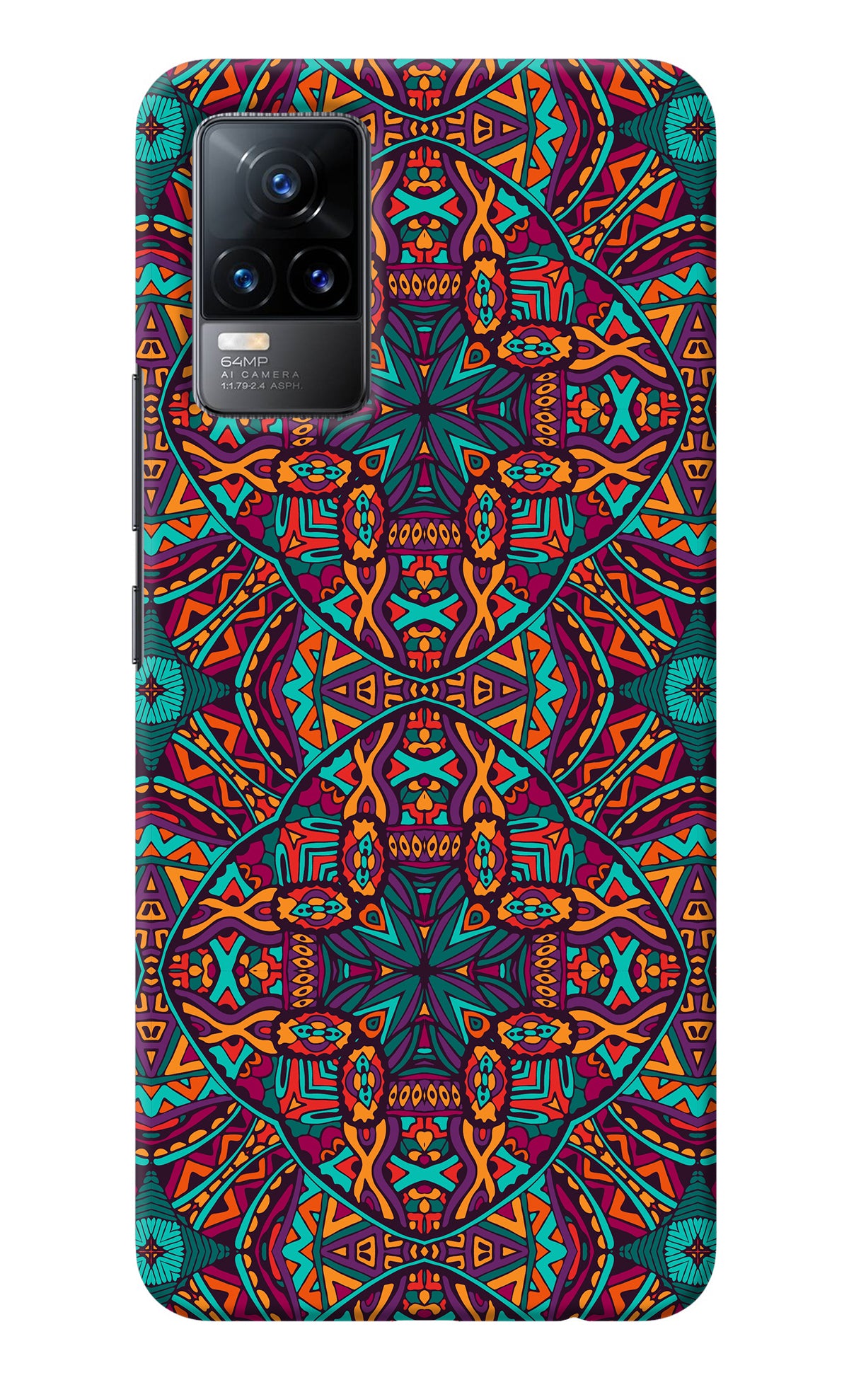 Colour Mandala Vivo Y73/V21E 4G Back Cover