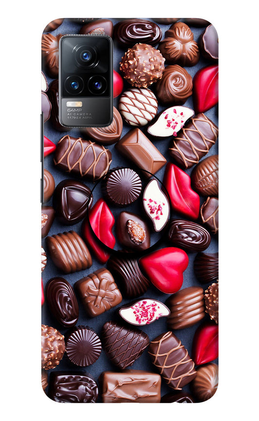 Chocolates Vivo Y73/V21E 4G Pop Case
