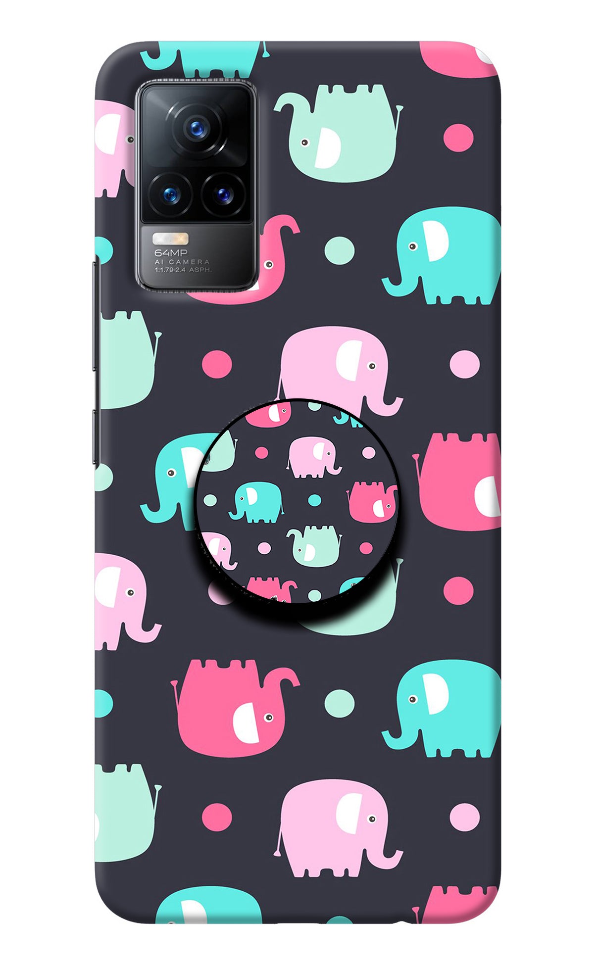 Baby Elephants Vivo Y73/V21E 4G Pop Case