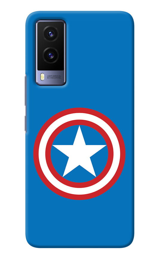 Captain America Logo Vivo V21E 5G Back Cover
