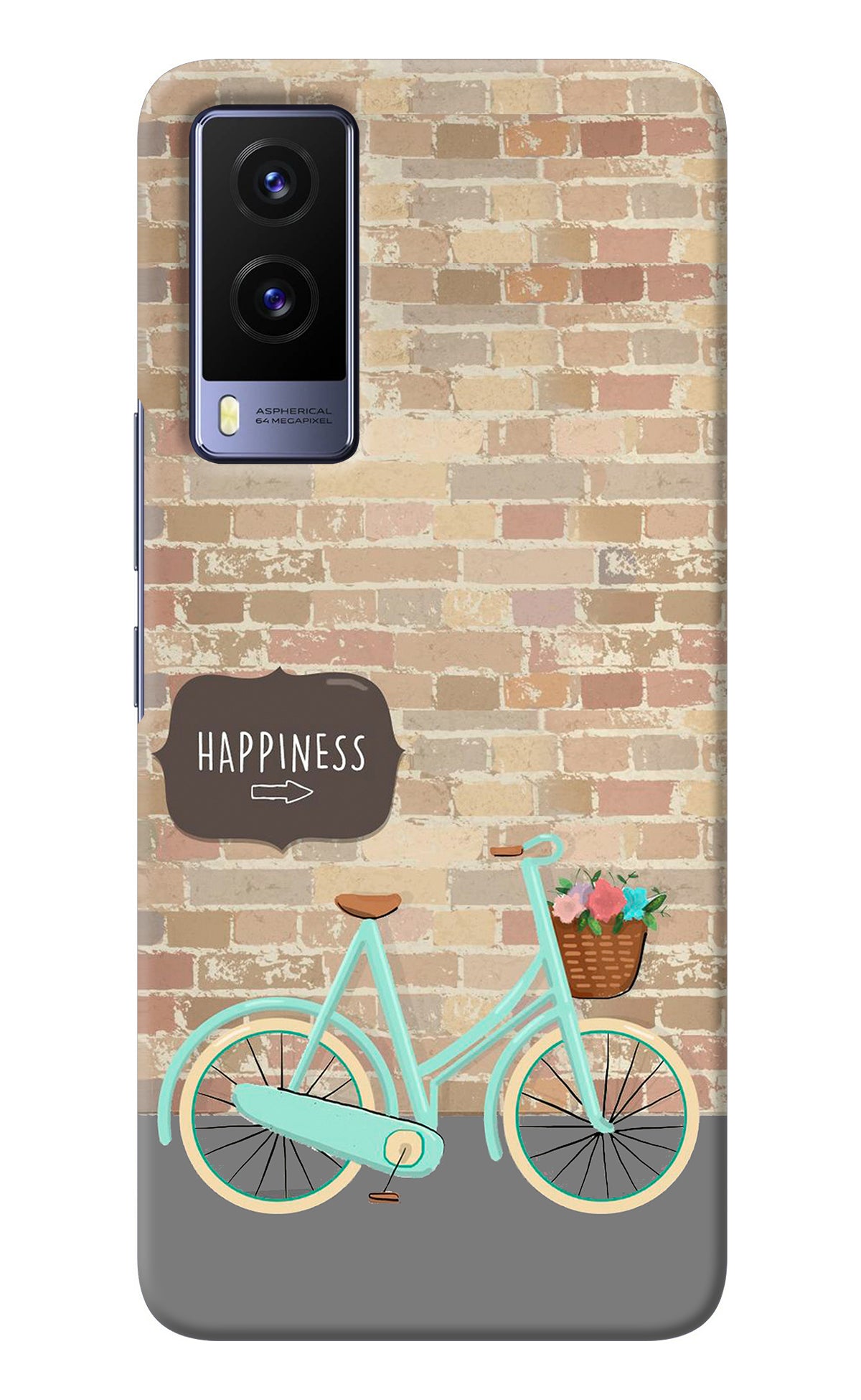 Happiness Artwork Vivo V21E 5G Back Cover