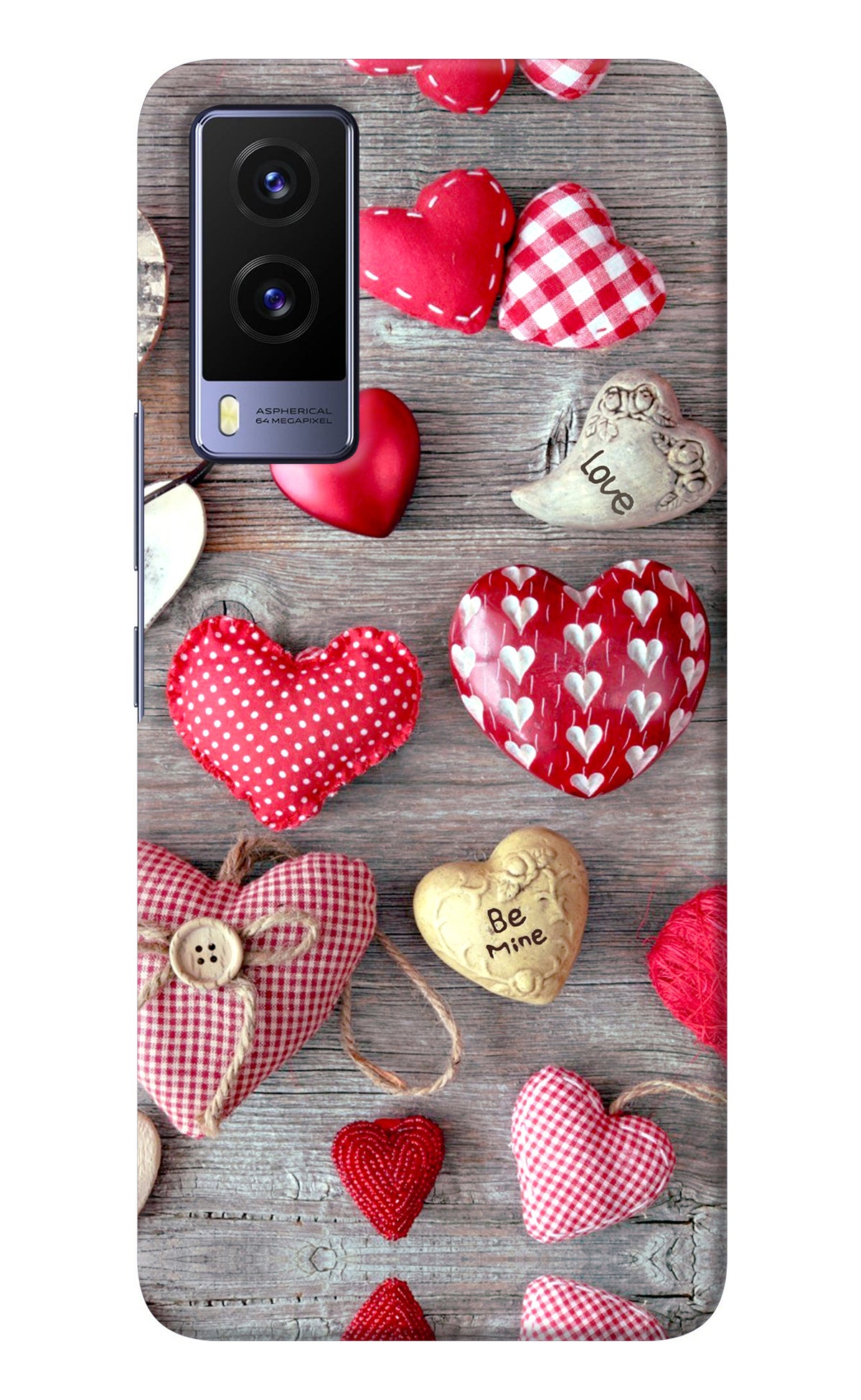 Love Wallpaper Vivo V21E 5G Back Cover