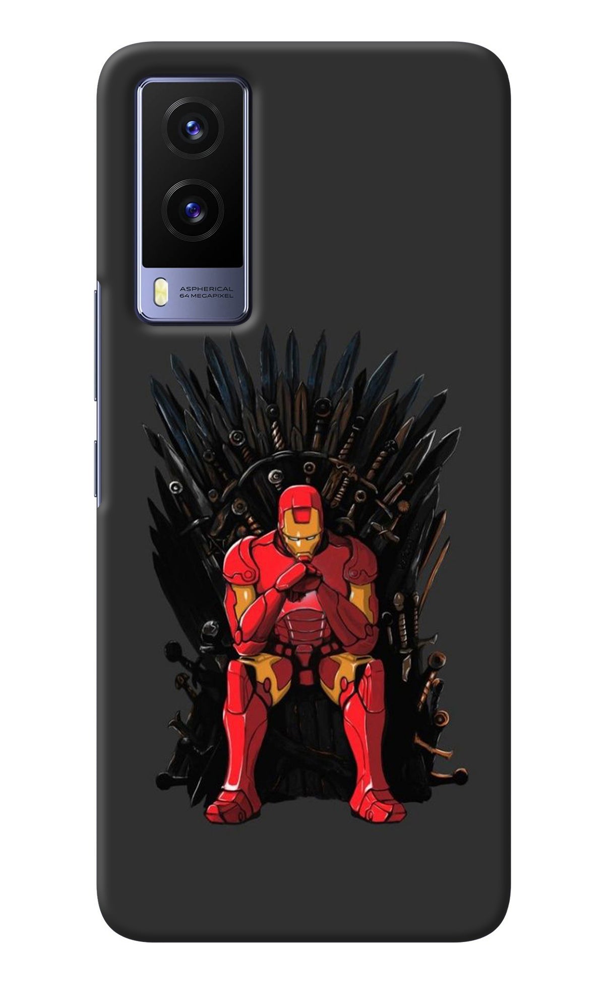 Ironman Throne Vivo V21E 5G Back Cover