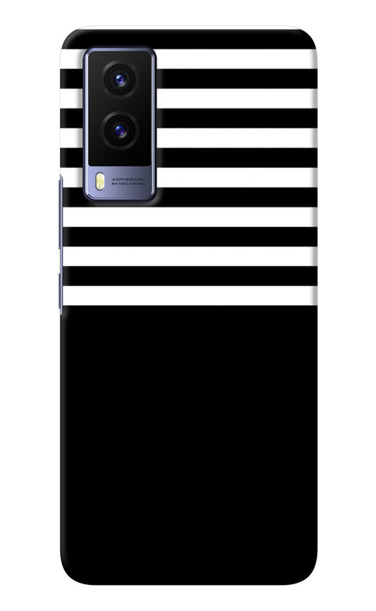 Black and White Print Vivo V21E 5G Back Cover