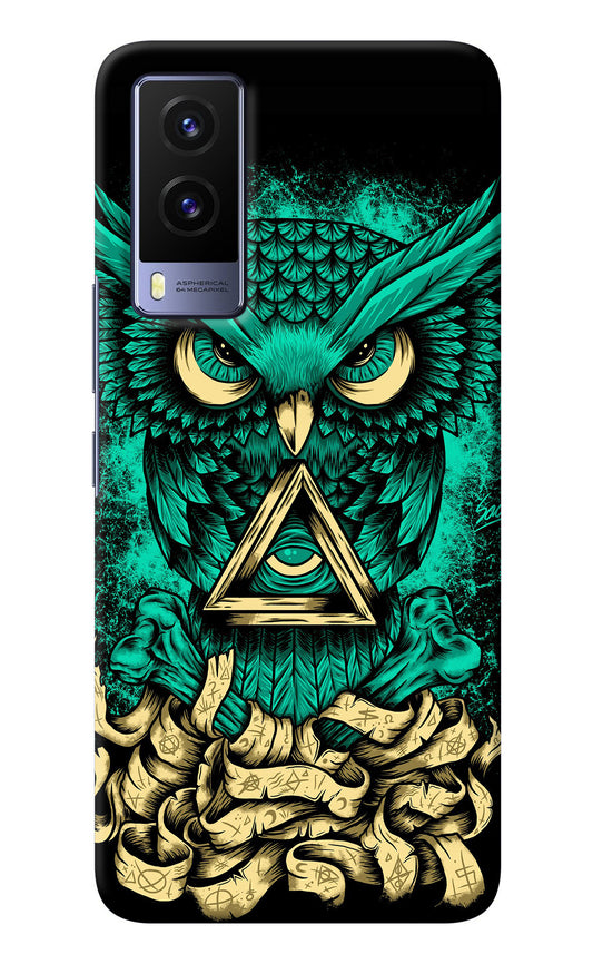 Green Owl Vivo V21E 5G Back Cover