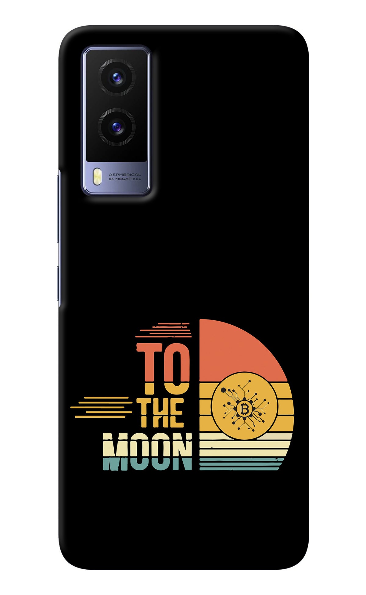 To the Moon Vivo V21E 5G Back Cover