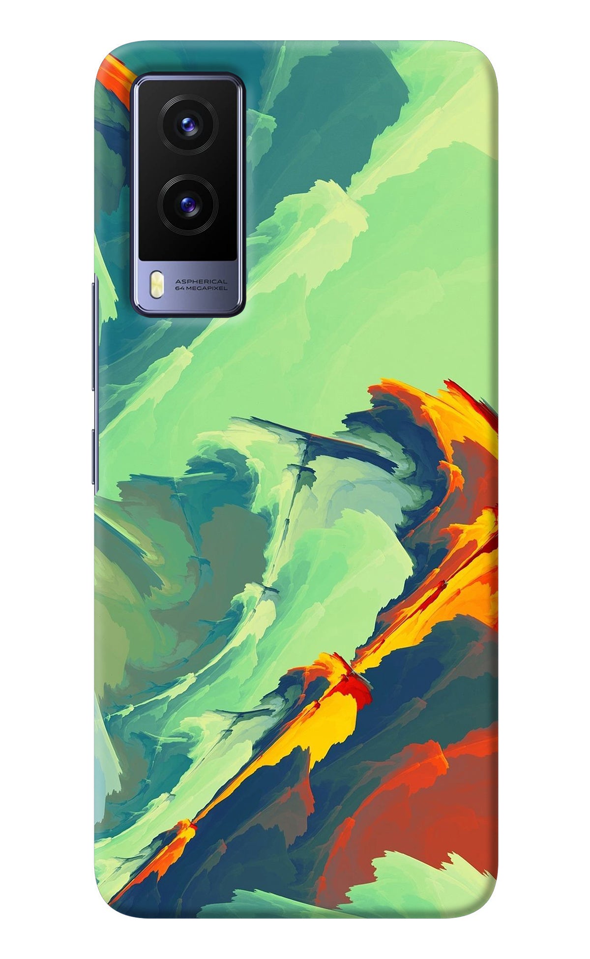 Paint Art Vivo V21E 5G Back Cover