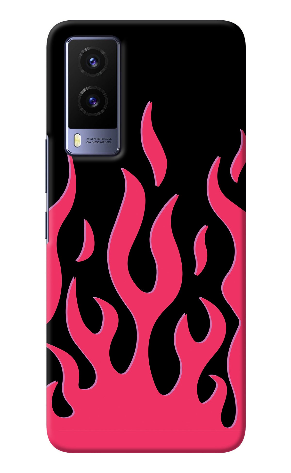 Fire Flames Vivo V21E 5G Back Cover