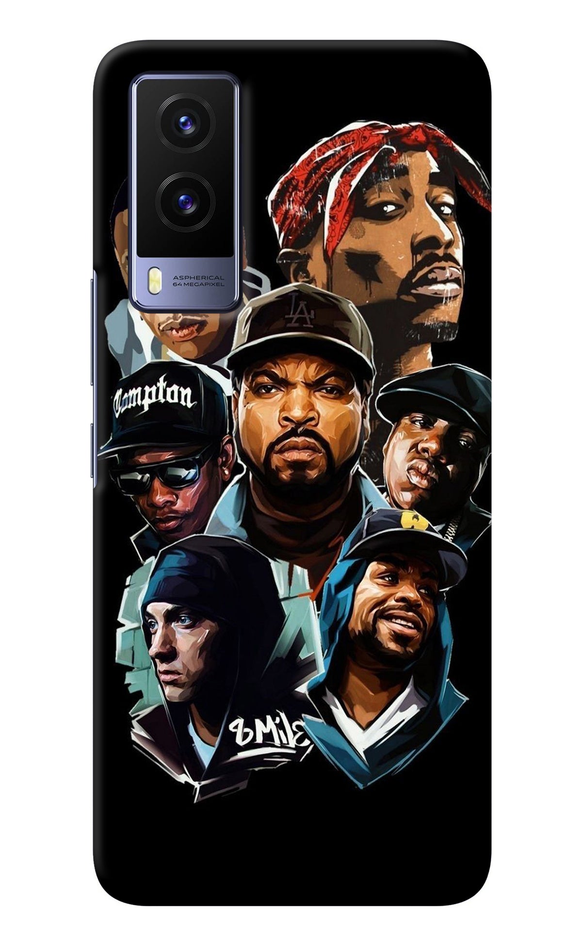 Rappers Vivo V21E 5G Back Cover