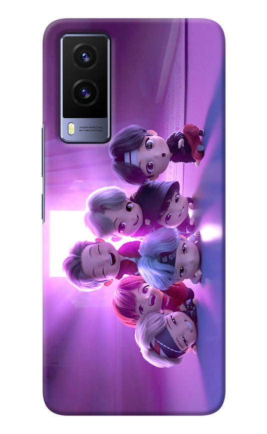 BTS Chibi Vivo V21E 5G Back Cover