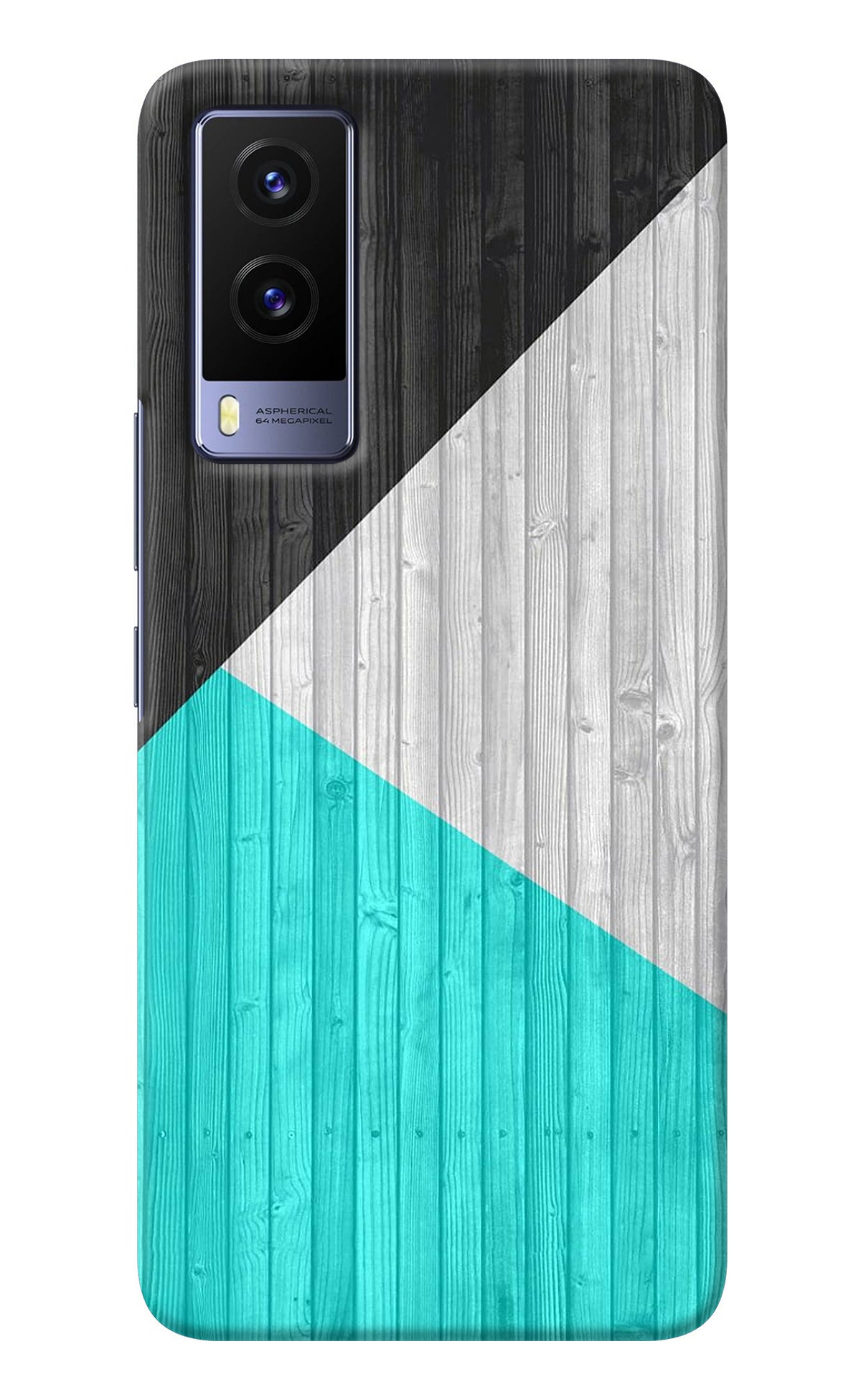 Wooden Abstract Vivo V21E 5G Back Cover