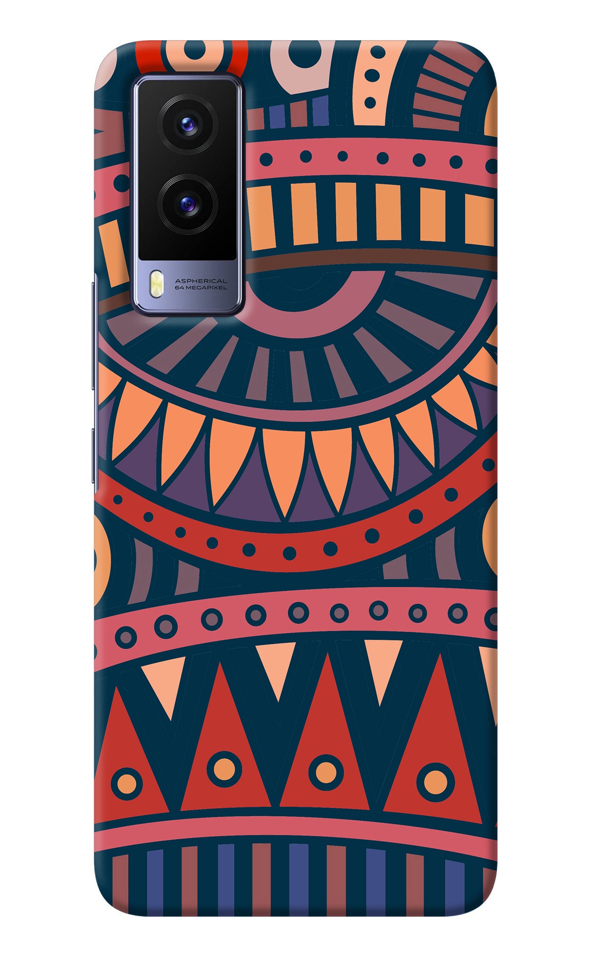 African Culture Design Vivo V21E 5G Back Cover