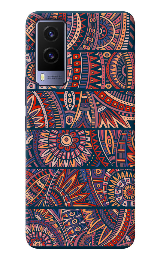 African Culture Design Vivo V21E 5G Back Cover