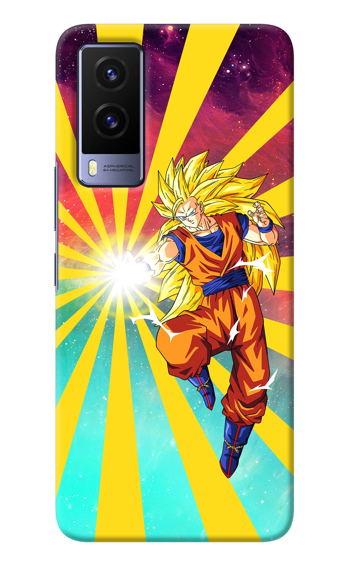 Goku Super Saiyan Vivo V21E 5G Back Cover