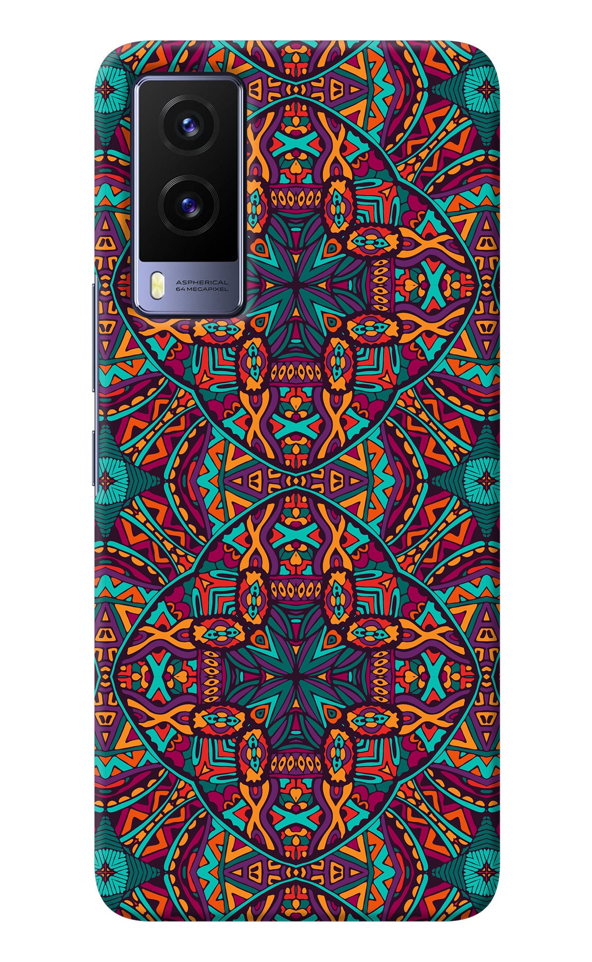 Colour Mandala Vivo V21E 5G Back Cover