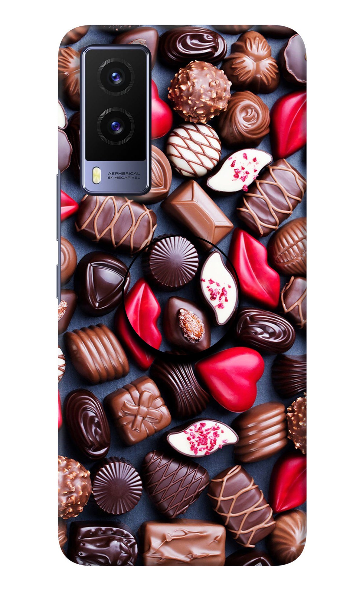 Chocolates Vivo V21E 5G Pop Case