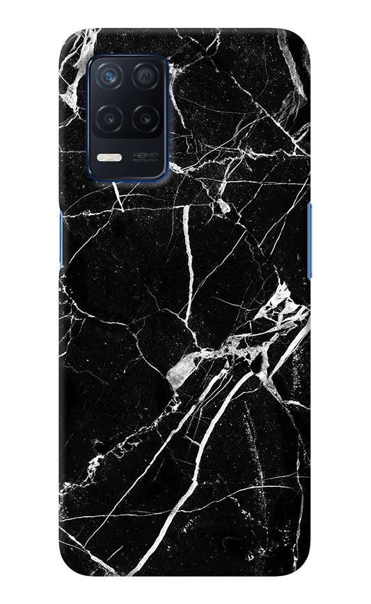 Black Marble Pattern Realme Narzo 30 5G Back Cover