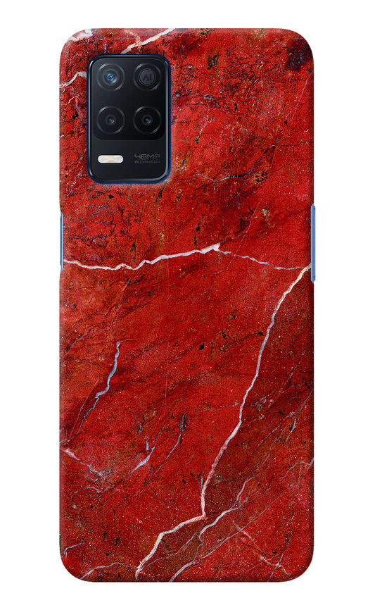 Red Marble Design Realme Narzo 30 5G Back Cover