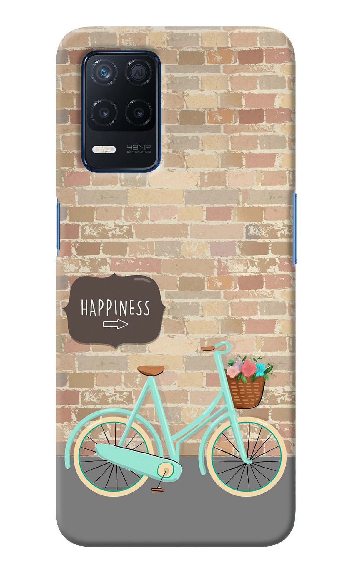 Happiness Artwork Realme Narzo 30 5G Back Cover