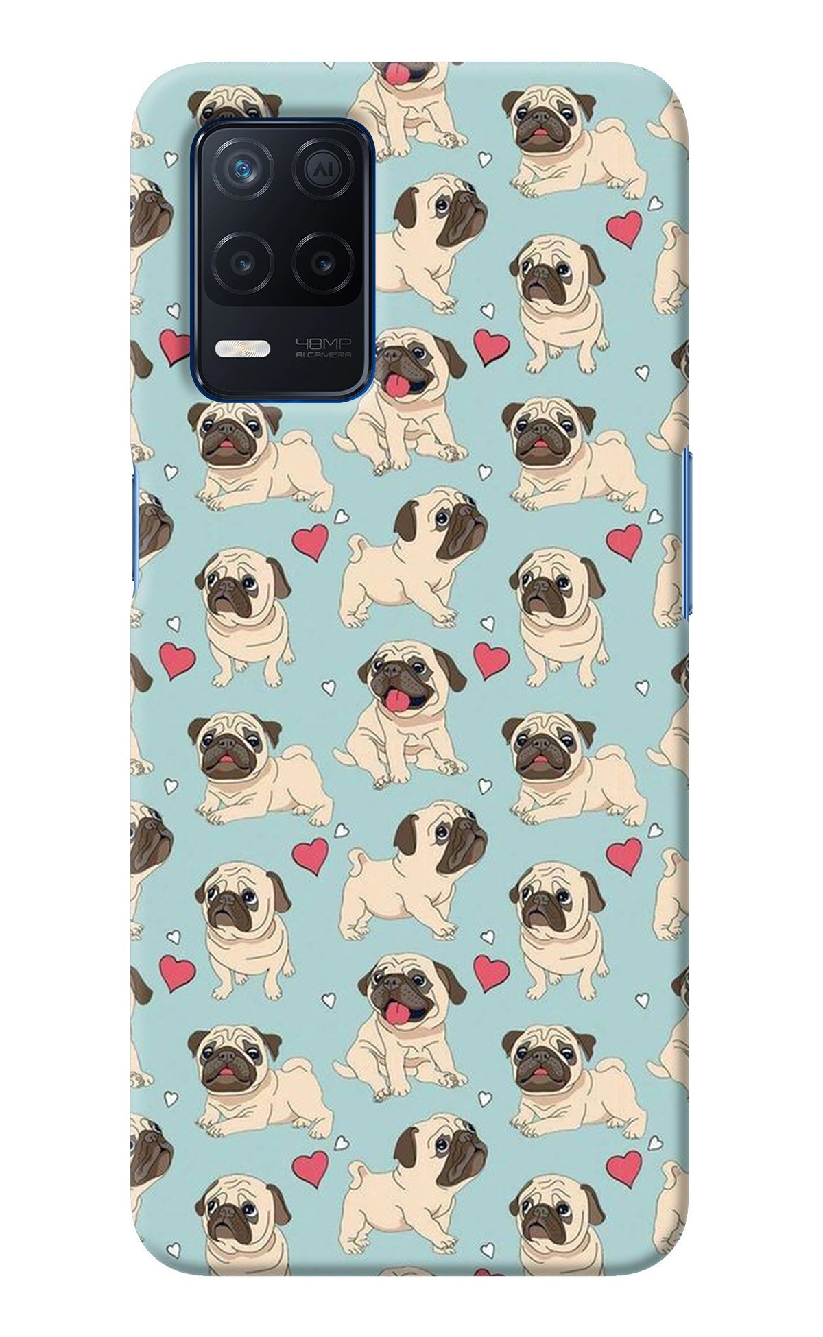 Pug Dog Realme Narzo 30 5G Back Cover