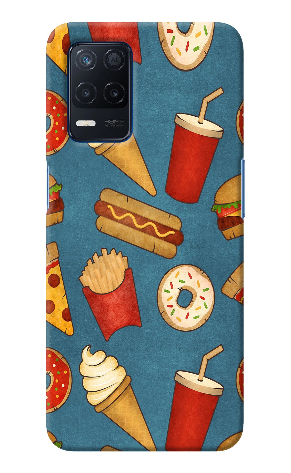 Foodie Realme Narzo 30 5G Back Cover