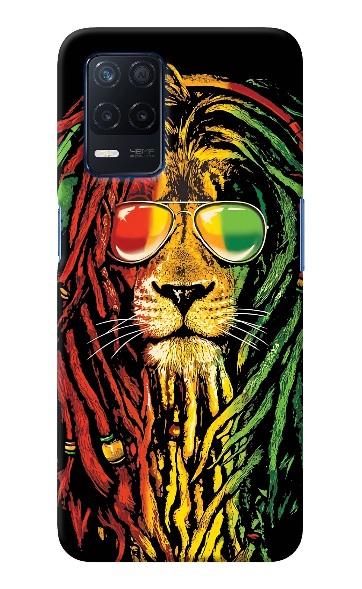 Rasta Lion Realme Narzo 30 5G Back Cover