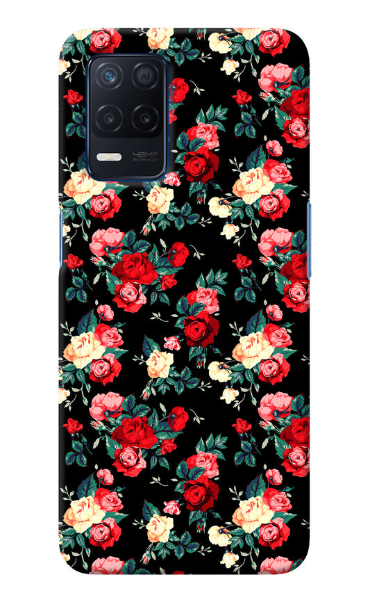Rose Pattern Realme Narzo 30 5G Back Cover