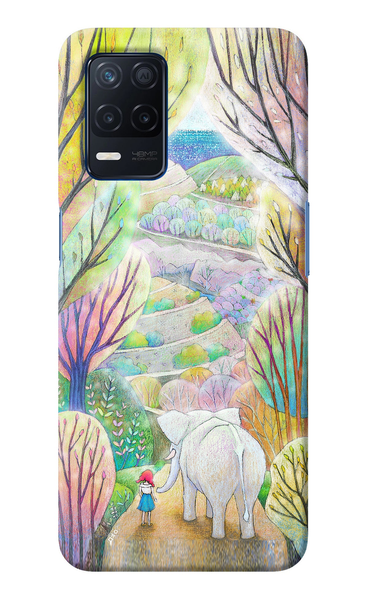 Nature Painting Realme Narzo 30 5G Back Cover