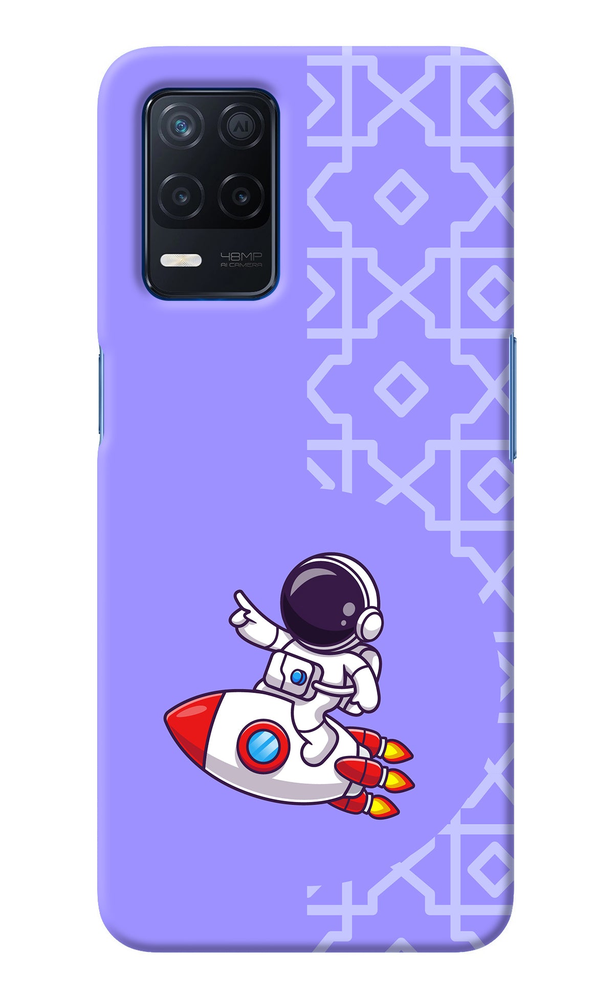 Cute Astronaut Realme Narzo 30 5G Back Cover