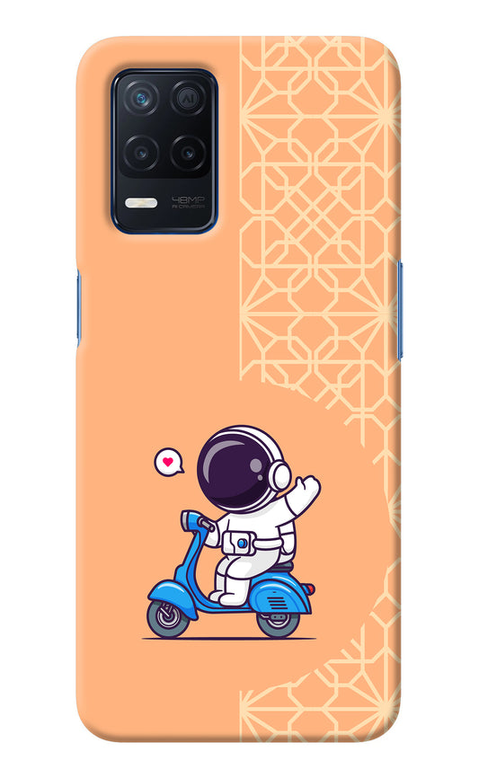 Cute Astronaut Riding Realme Narzo 30 5G Back Cover