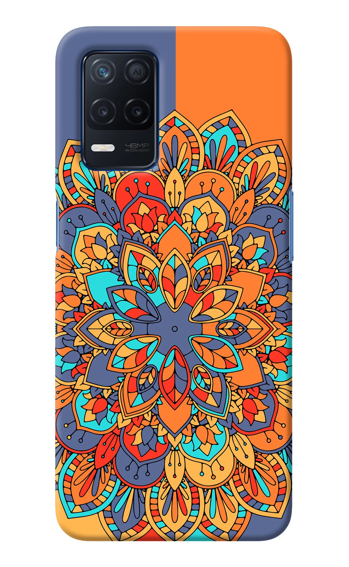 Color Mandala Realme Narzo 30 5G Back Cover