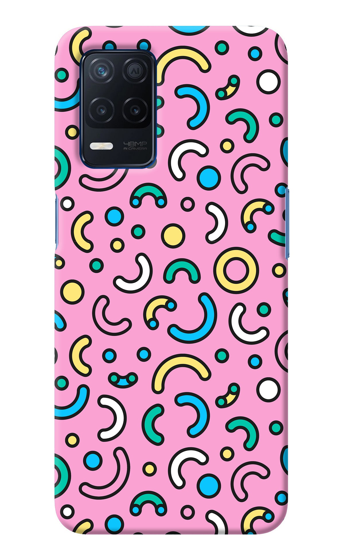 Memphis Design Realme Narzo 30 5G Back Cover