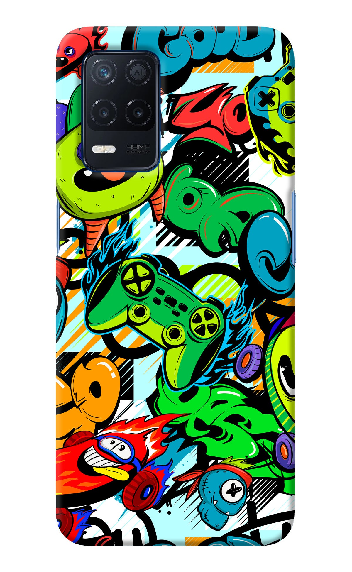 Game Doodle Realme Narzo 30 5G Back Cover