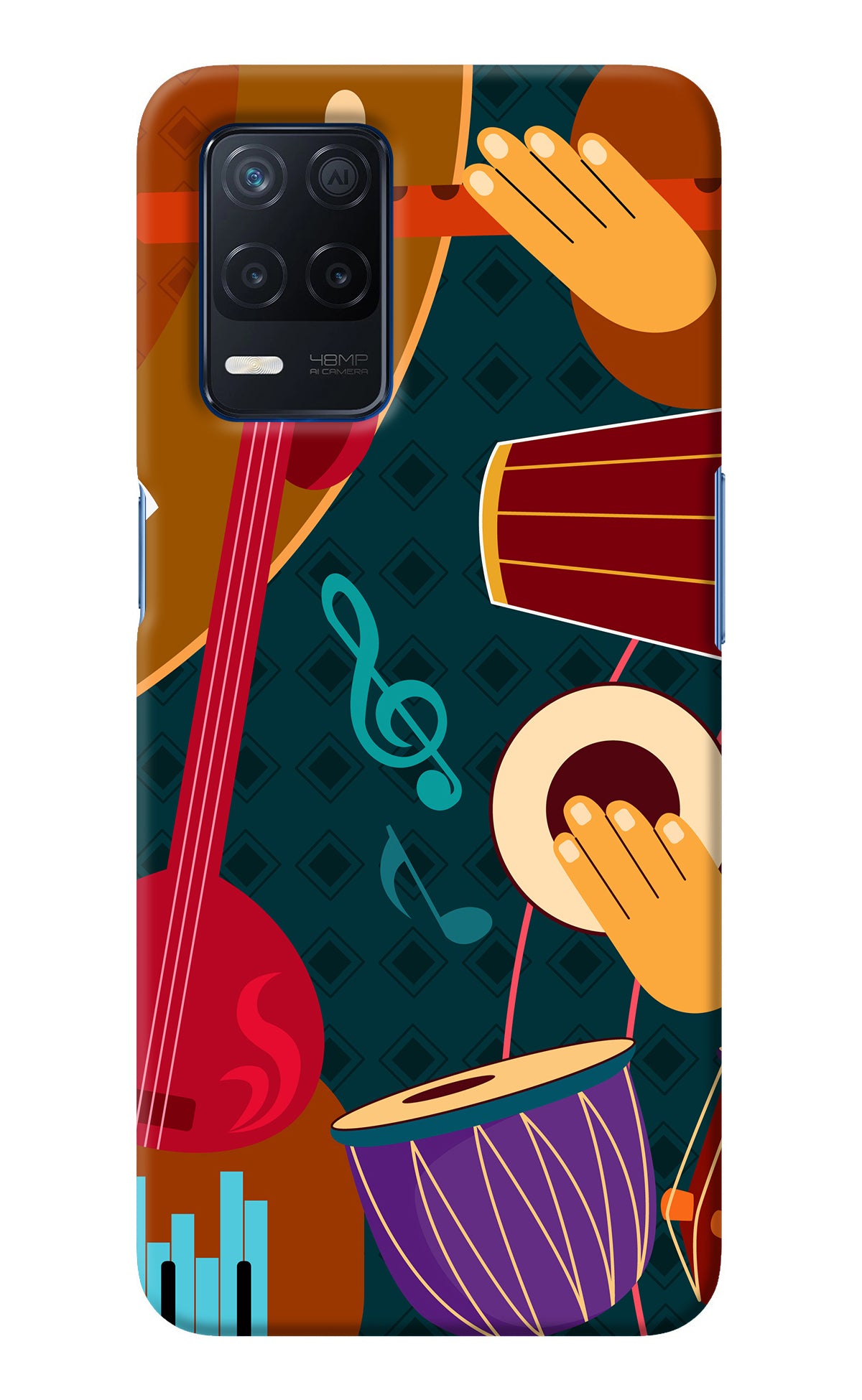 Music Instrument Realme Narzo 30 5G Back Cover